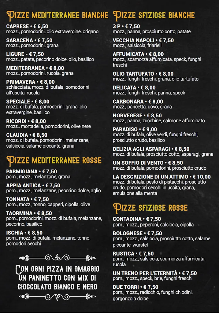 Menu_Pizzeria Mediterraneo Pizza D'Autore Castel Maggiore_Castel Maggiore_image_1