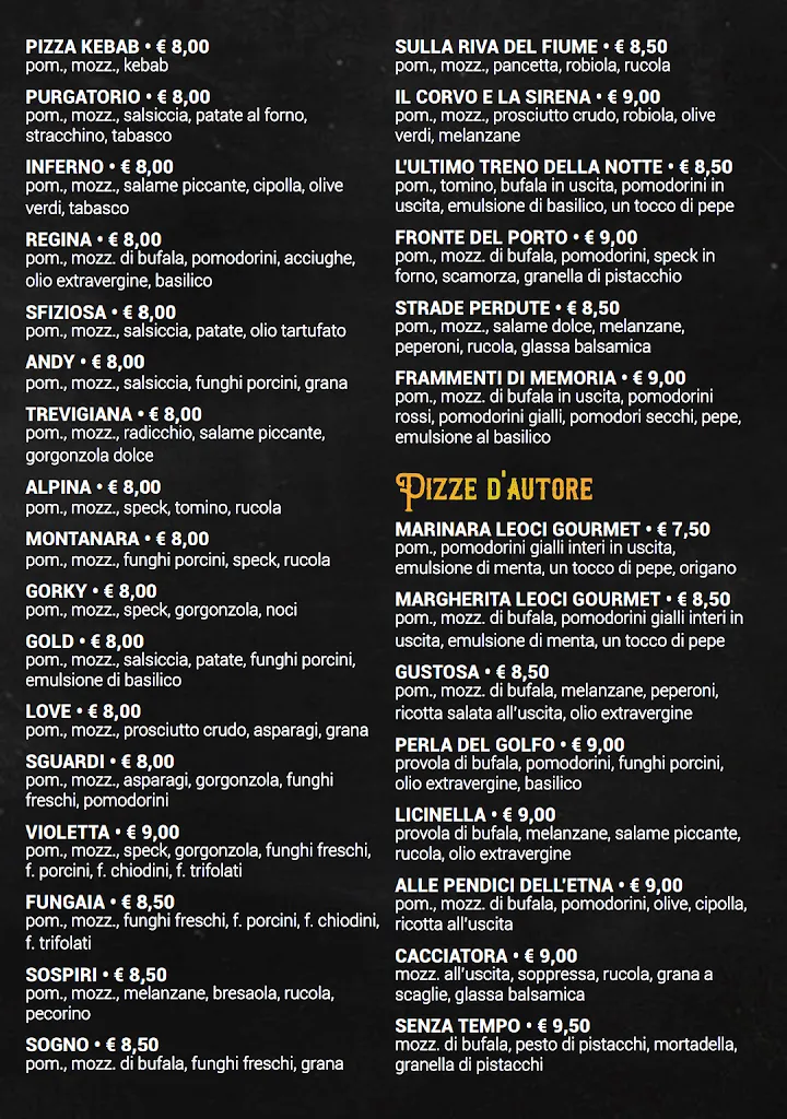 Menu_Pizzeria Mediterraneo Pizza D'Autore Castel Maggiore_Castel Maggiore_image_3