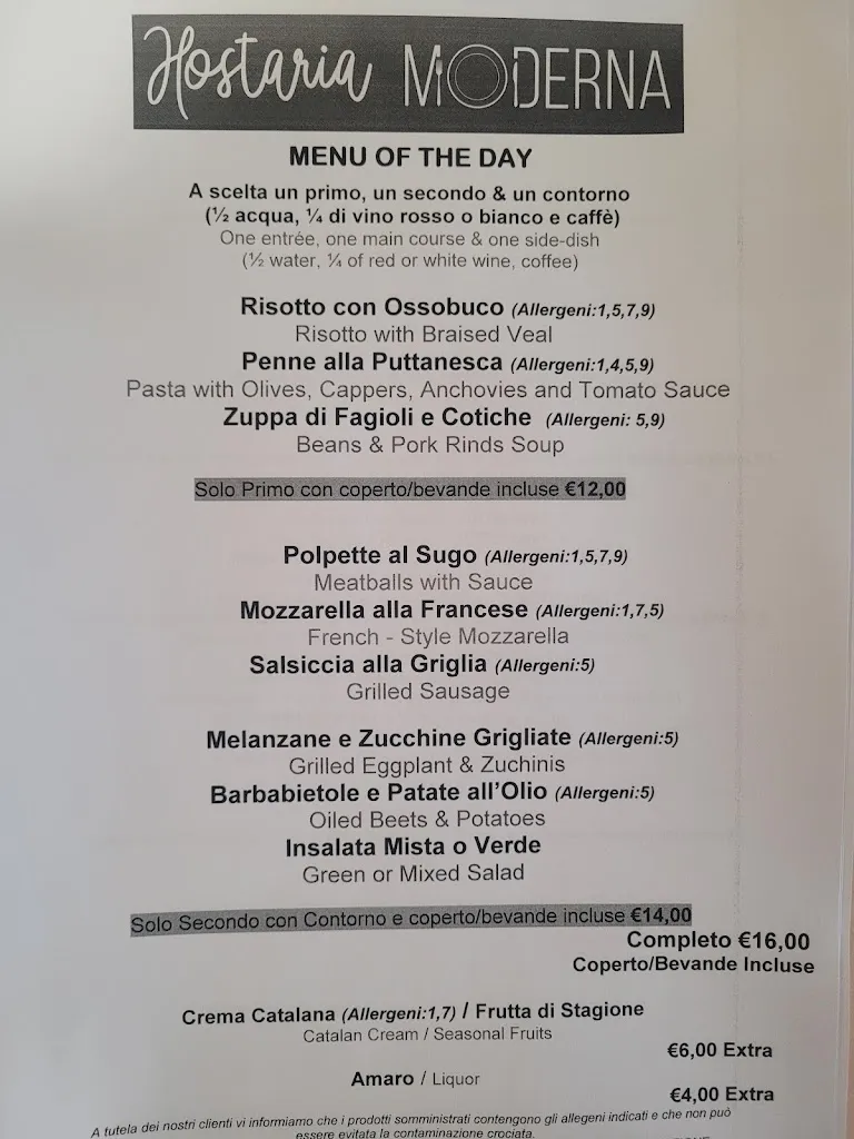 Menu_Hostaria Moderna_Castel San Giovanni_image_1