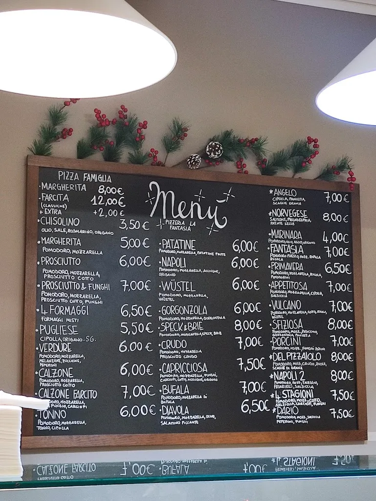 Menu_Pizzeria La Fantasia_Castel San Giovanni_image_1