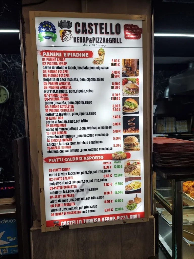 Menu_Castello Pizza & Kebap_Castel San Giovanni_image_2