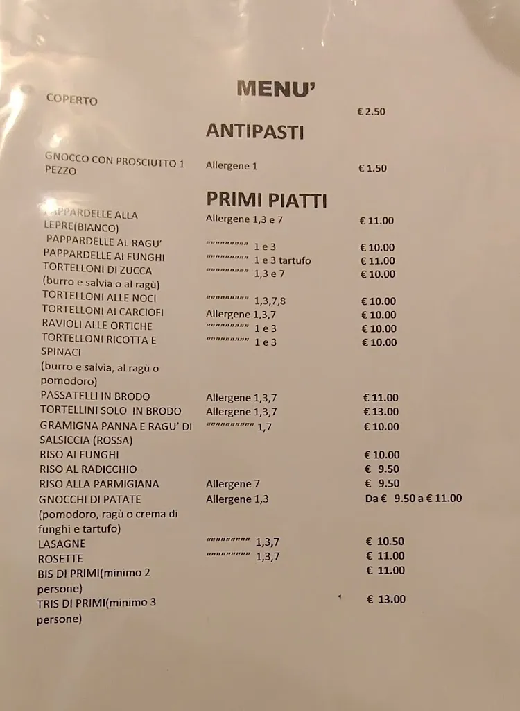 Menu_Antica Trattoria da Beppe_Castelfranco Emilia_image_1