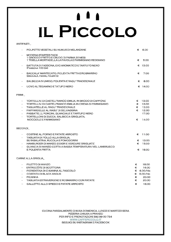 Menu_La Brasserie del Piccolo_Castelfranco Emilia_image_2