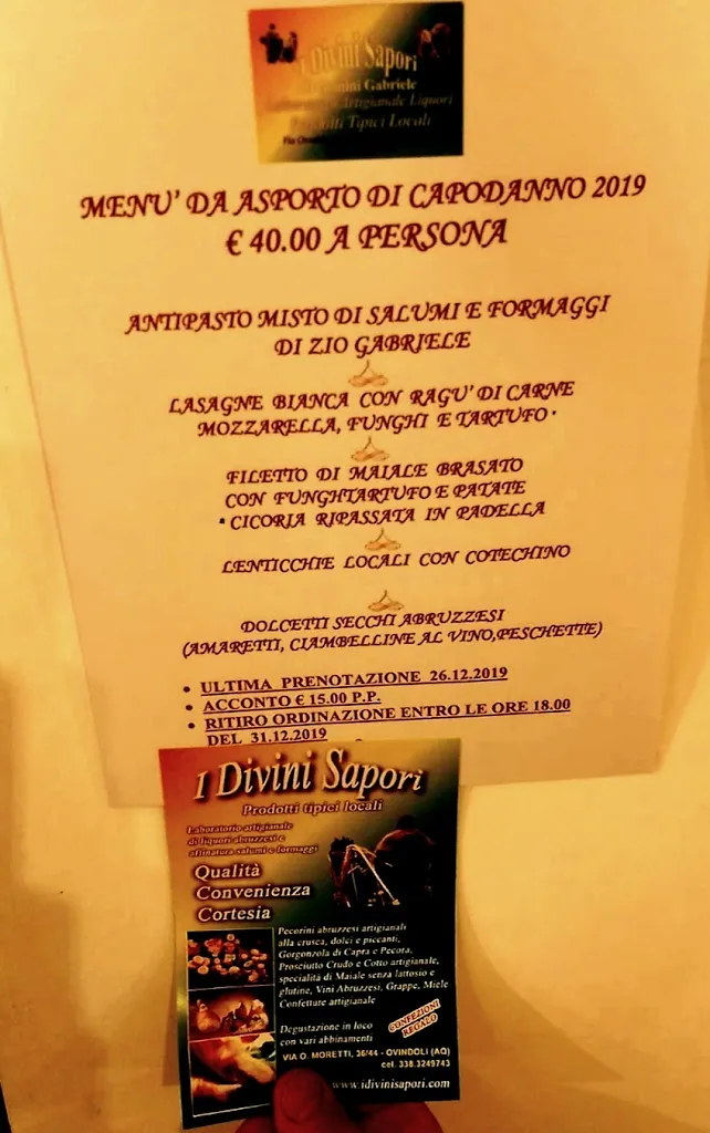 Menu_I divini sapori_Ovindoli_immagine_2