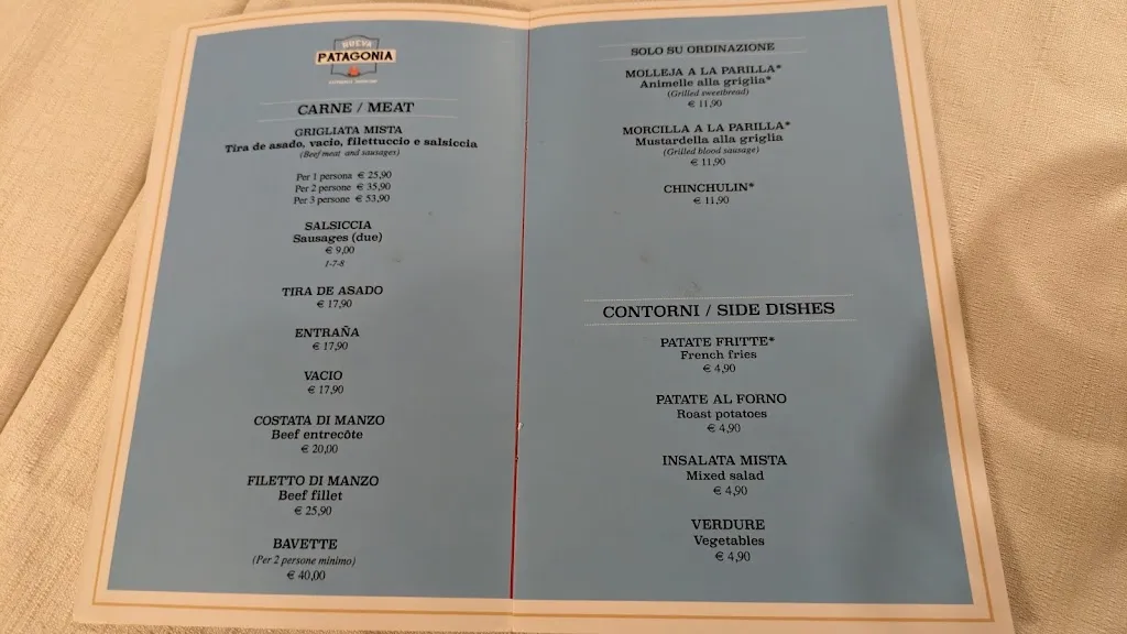 Menu_Ristorante Argentino Nueva Patagonia_Castelnovo di Sotto_image_4