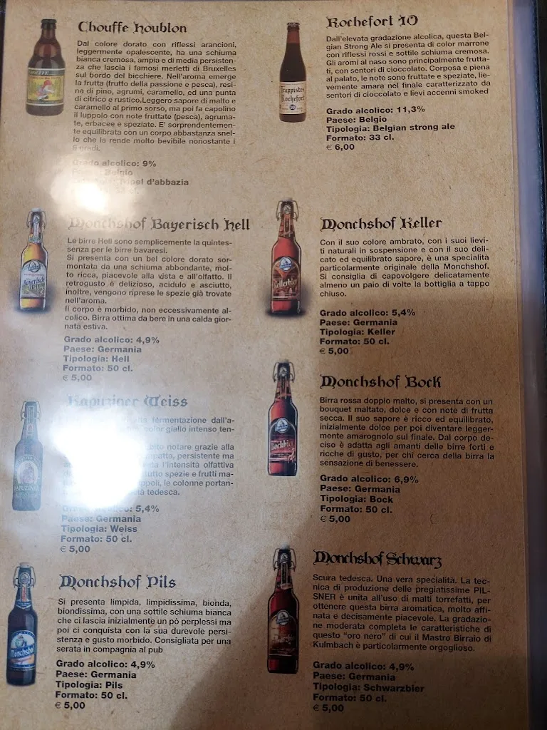 Menu_The Temple Pub_Castelnovo di Sotto_immagine_2