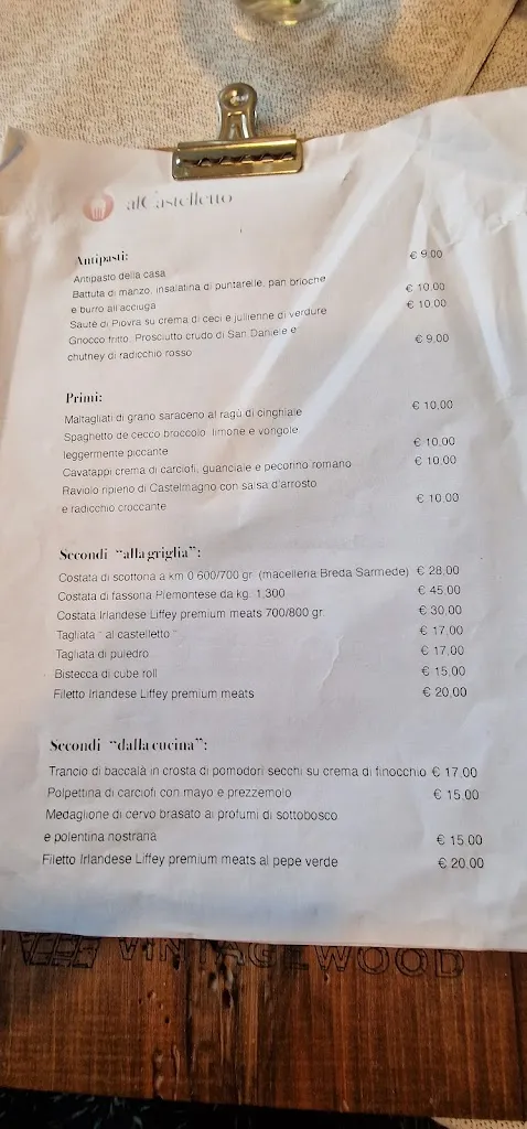 Menu_Ristorante Al Castelletto_Castelletto_image_1