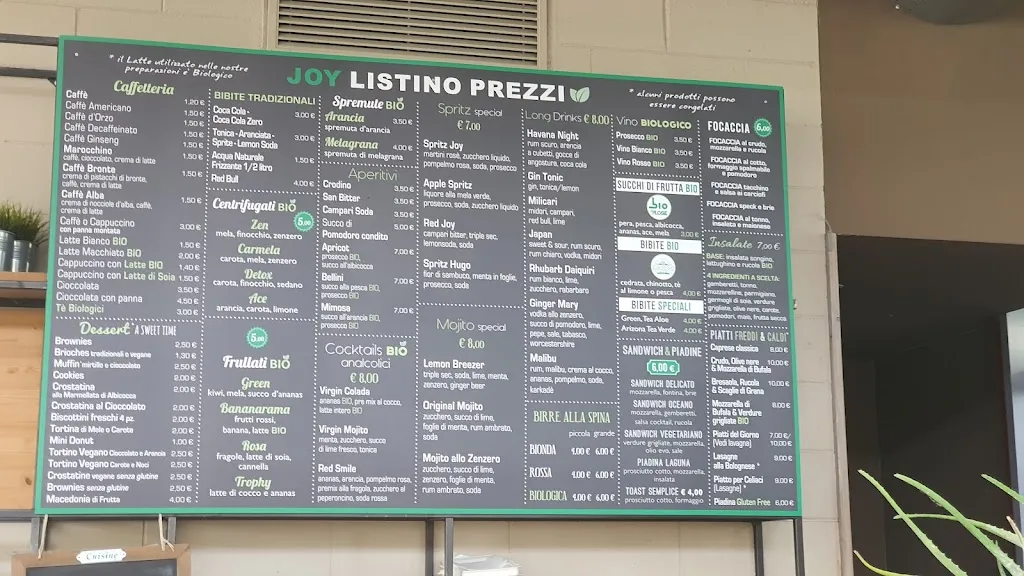 Menu_Joy coffee & green_Castelletto_image_1