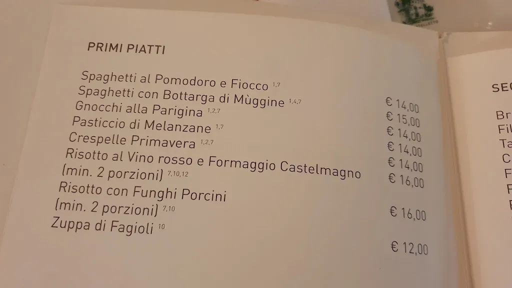 Menu_Osteria Al Castelletto DALLA CLEMI_Castelletto_immagine_2