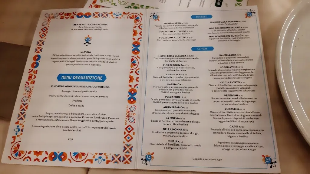 Menu_OPS in Castello Pizza Home restaurant_Castellarano_image_1