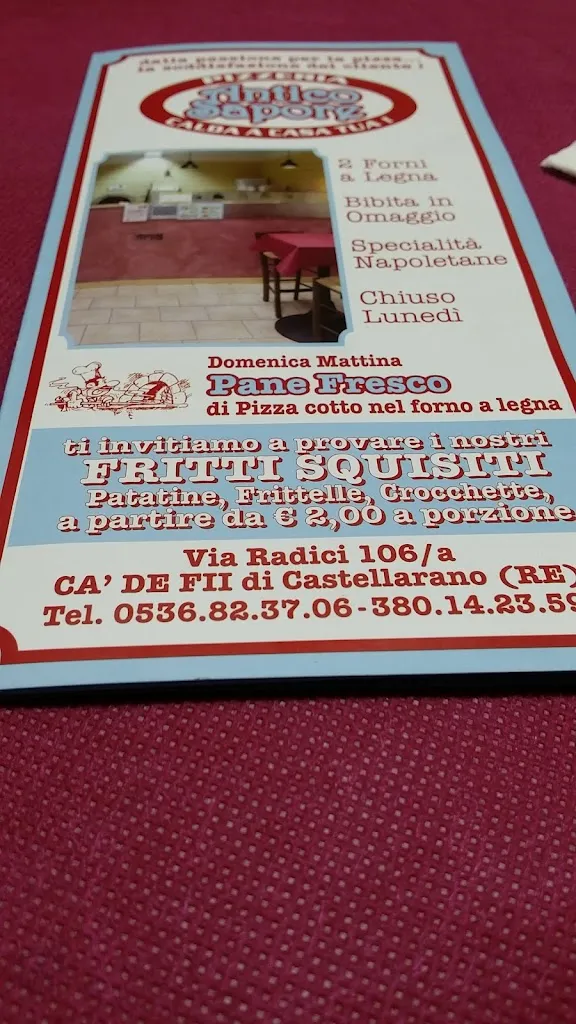 Menu_Pizzeria Antico Sapore_Castellarano_image_4