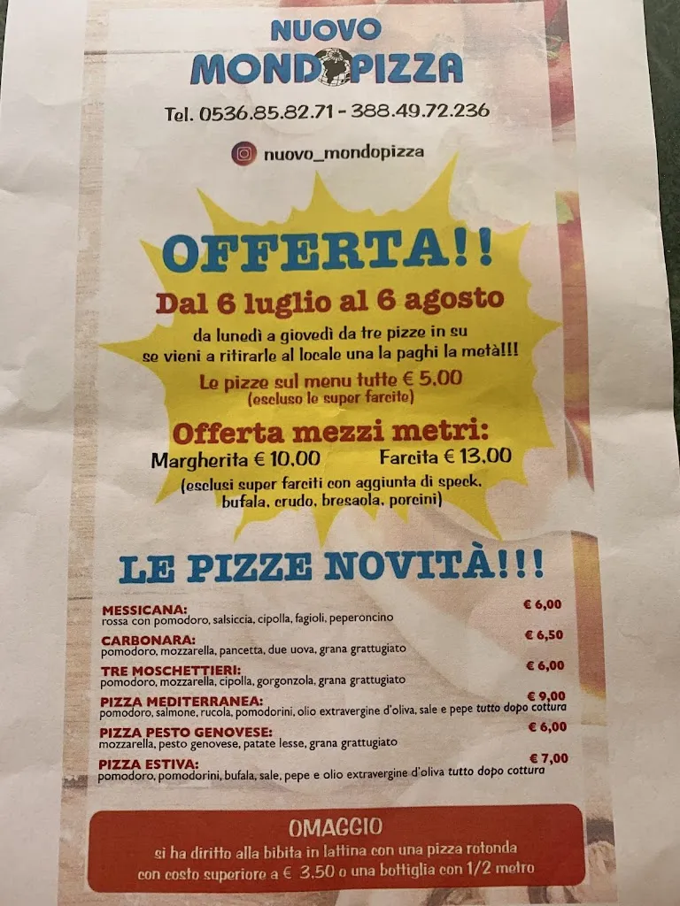 Menu_Nuovo Mondo Pizza_Castellarano_image_4