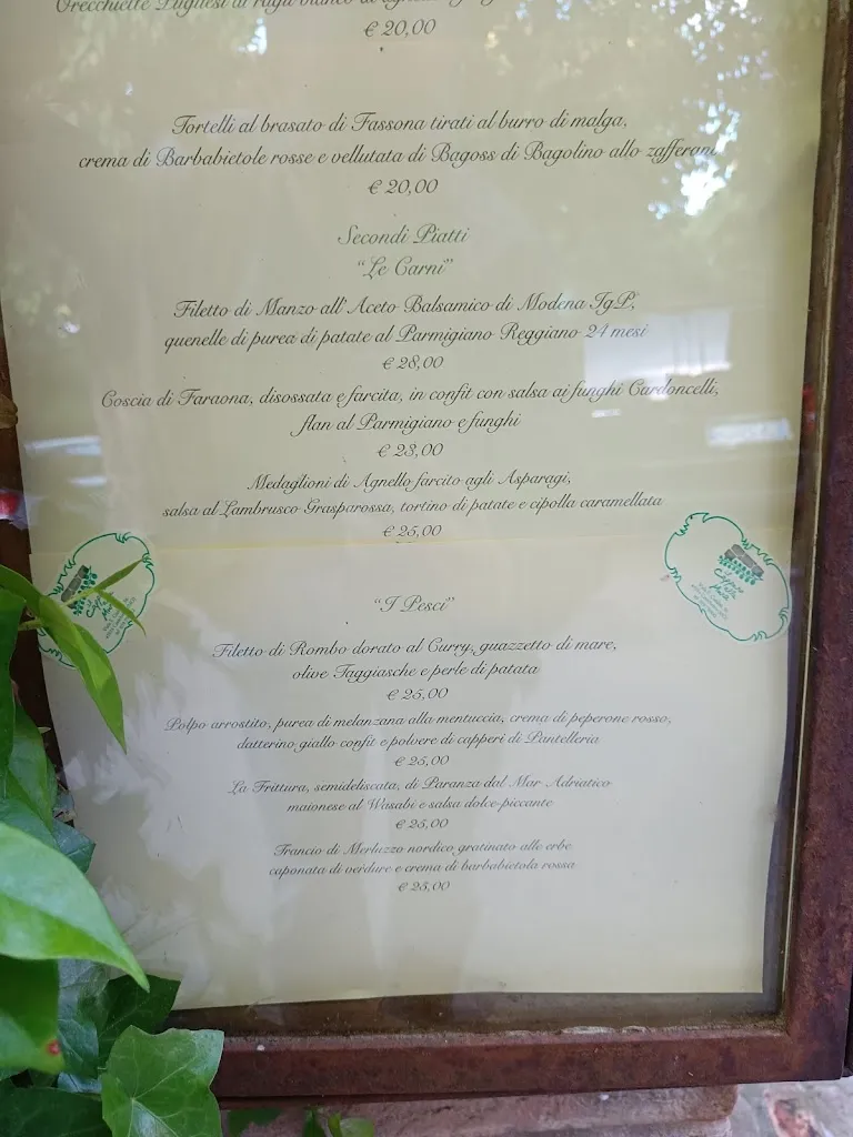 Menu_Ristorante Il Cappero alle Mura_Castelvetro di Modena_image_1