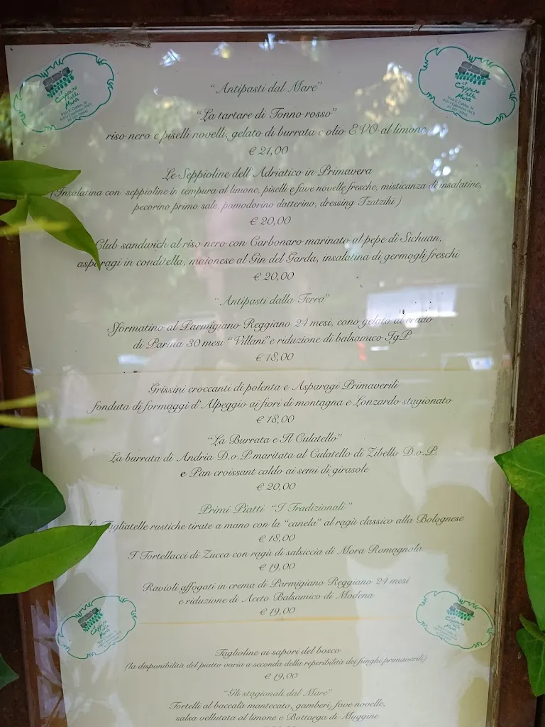 Menu_Ristorante Il Cappero alle Mura_Castelvetro di Modena_image_2