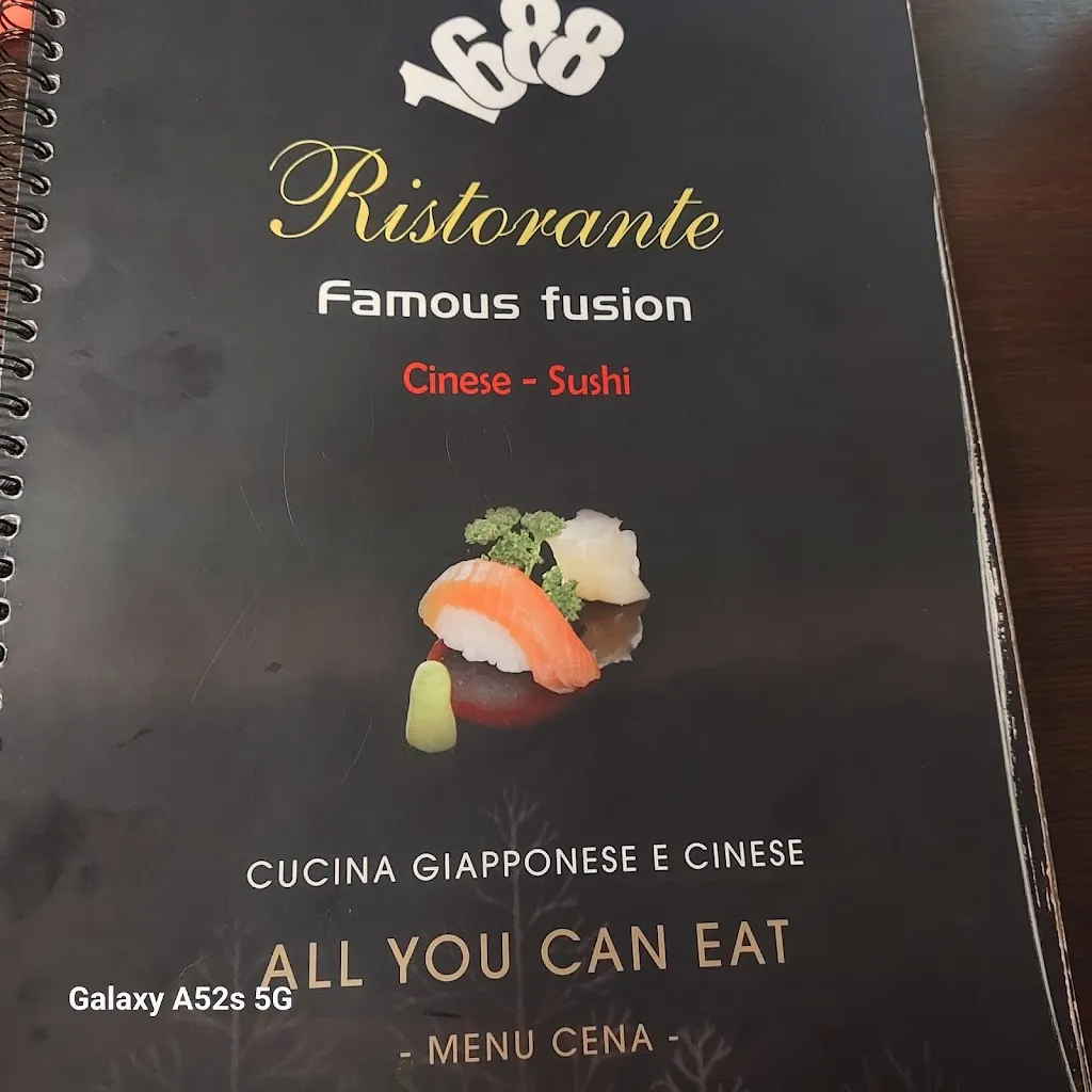 Menu_1688 Famous Fusion Ristorante Sushi Cinese_Castelnuovo Rangone_immagine_3