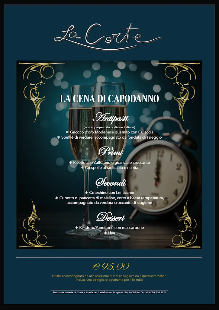 Menu_Restaurant La Corte_Castelnuovo Rangone_image_1