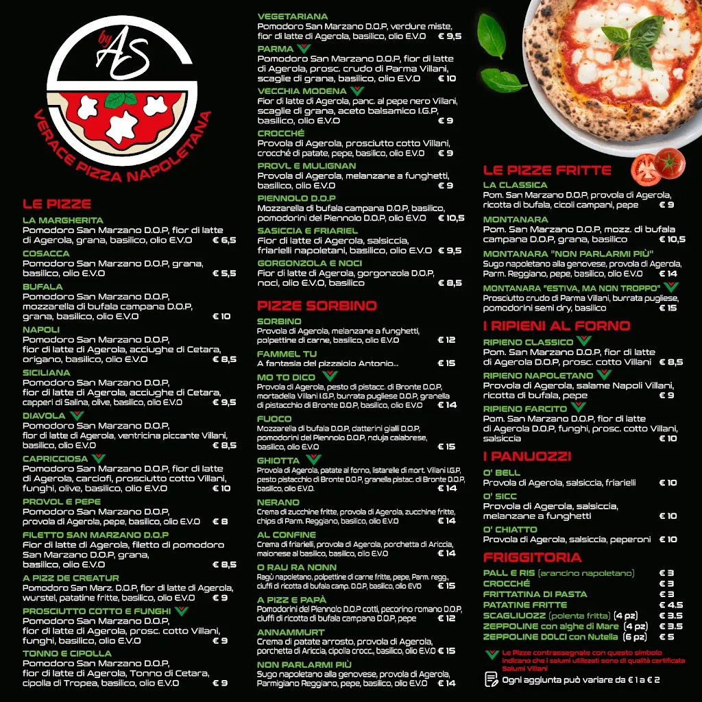 Menu_Pizzeria Antonio Sorbino_Castelnuovo Rangone_image_1
