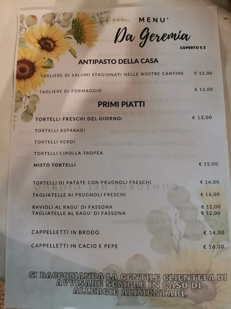 Menu_Ristorante Da Geremia_Castelnovo ne'Monti_image_1