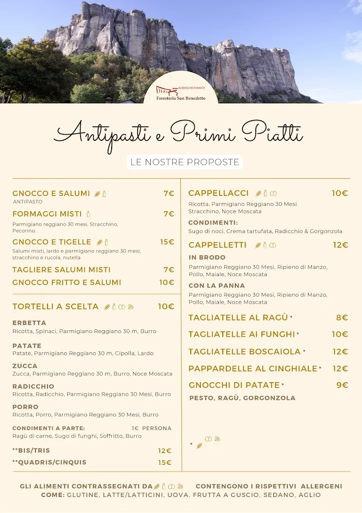 Menu_Foresteria San Benedetto_Castelnovo ne'Monti_image_1