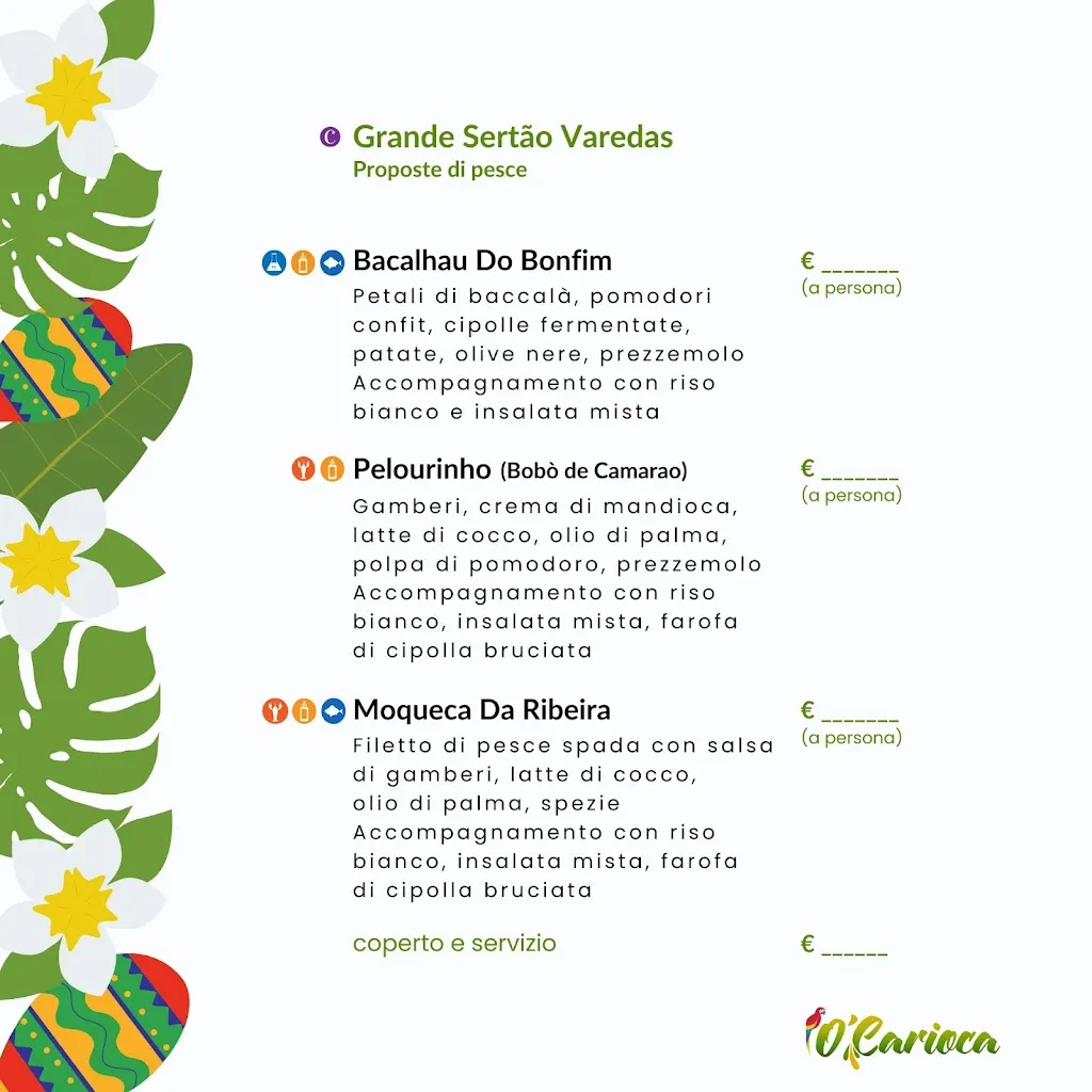 Menu_Ristorante Brasiliano O'Carioca_Castenaso_image_1