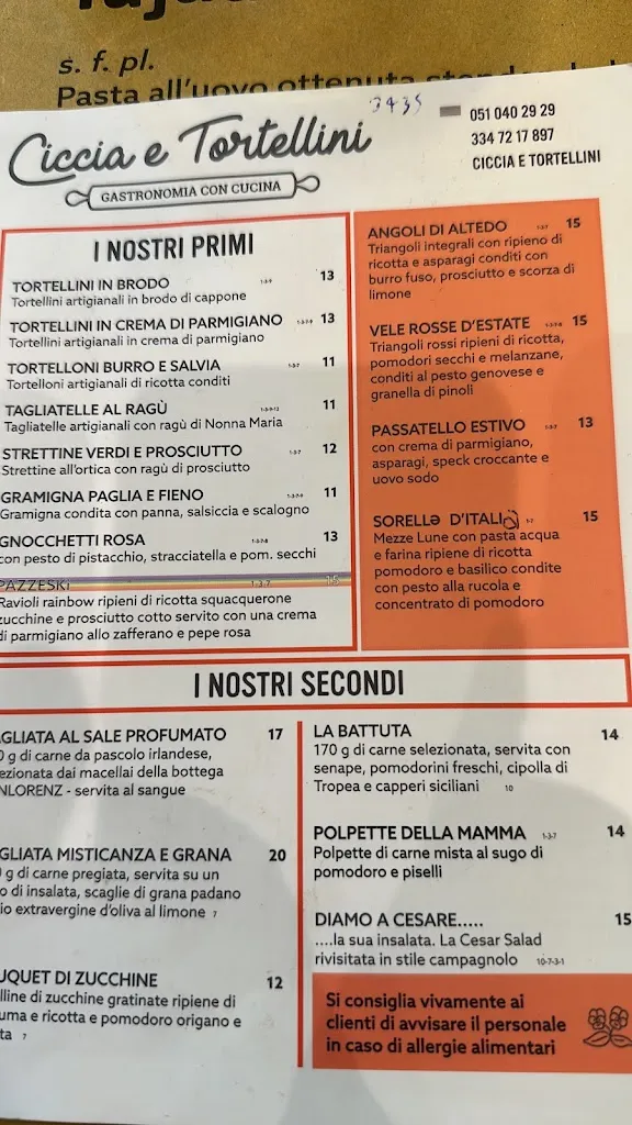 Menu_Ciccia e Tortellini - Il Localino_Castenaso_immagine_1