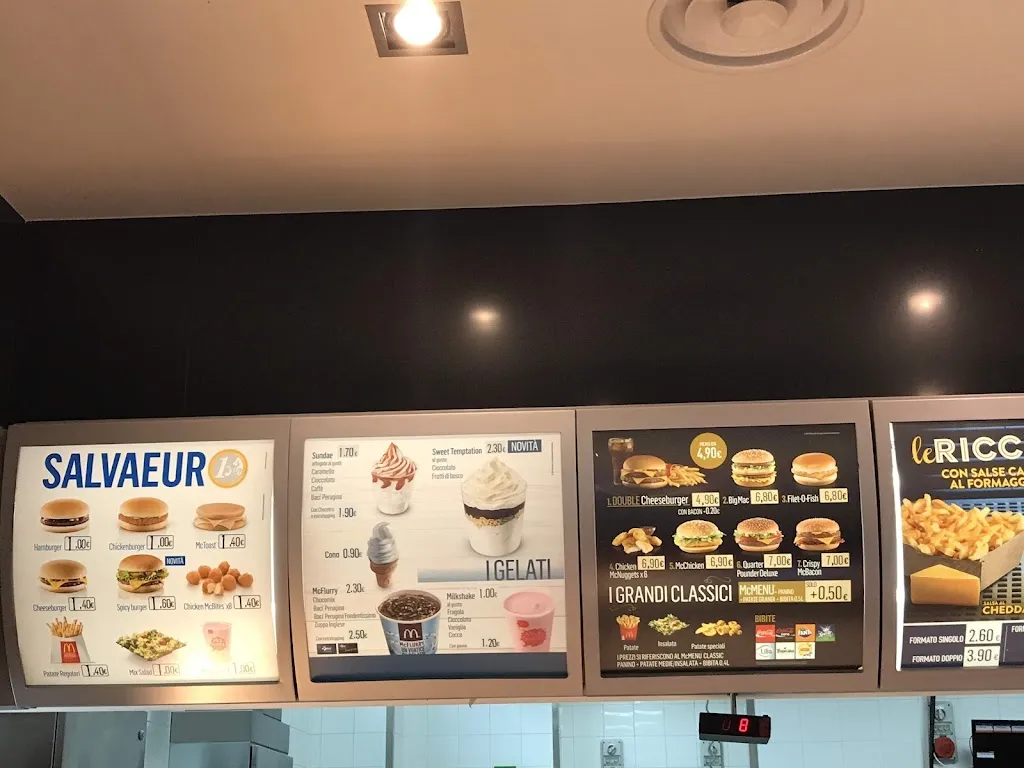 Menu_McDonald's Castenaso_Castenaso_image_1