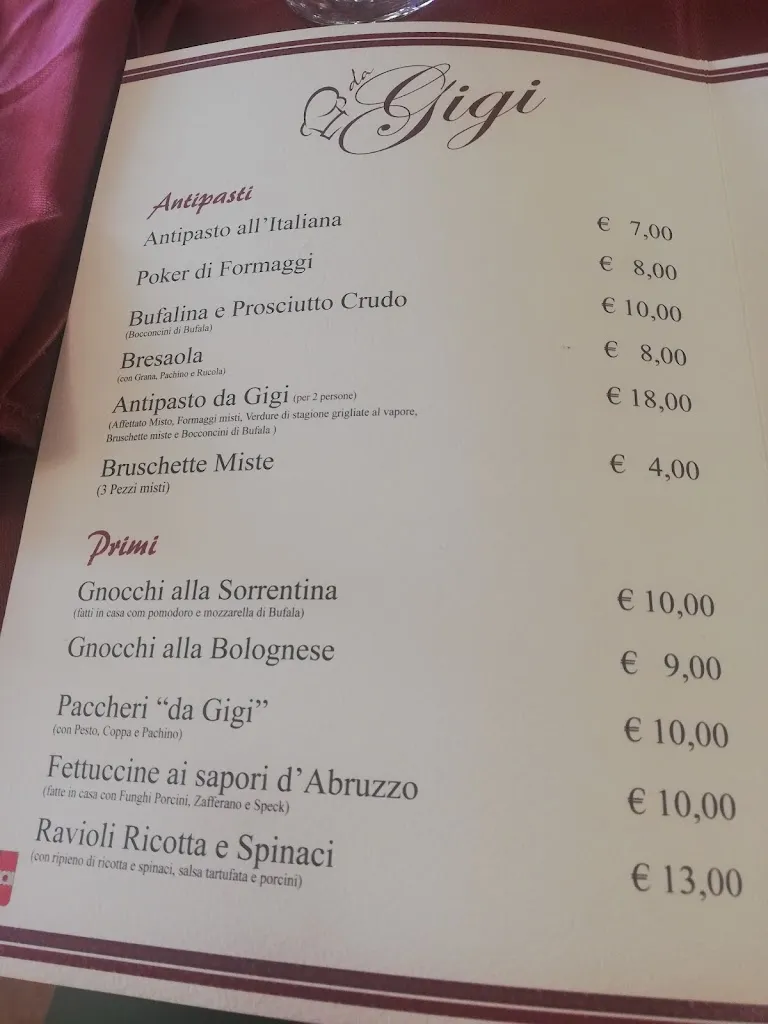 Menu_Da gigi bar ristorante B&B_Ovindoli_image_1
