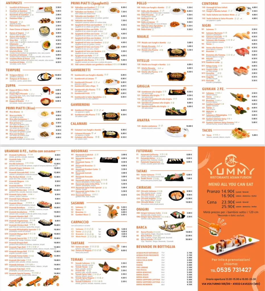 Menu_Yummy sushi_Cavezzo_immagine_1