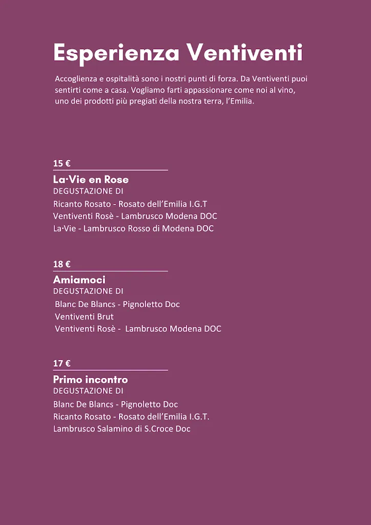 Menü_Cantina VentiVenti - Il Borghetto_Cavezzo_Bild_3