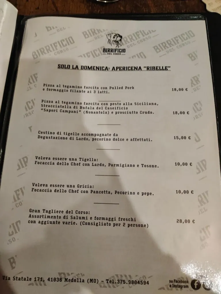 Menu_Birrificio del Corso - Birrificio con Cucina_Cavezzo_image_1