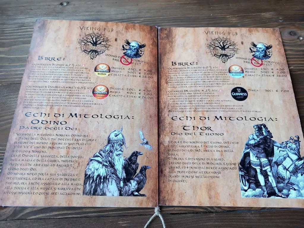 Menü_Yggdrasill Viking Pub_Ciano d'Enza_Bild_1