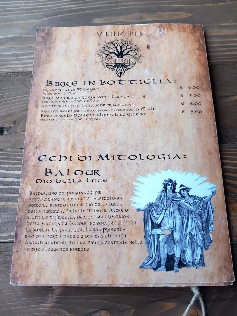 Menü_Yggdrasill Viking Pub_Ciano d'Enza_Bild_3