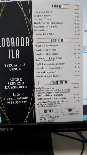 Menu_Locanda Ila Ristorante Albergo_Codigoro_immagine_2