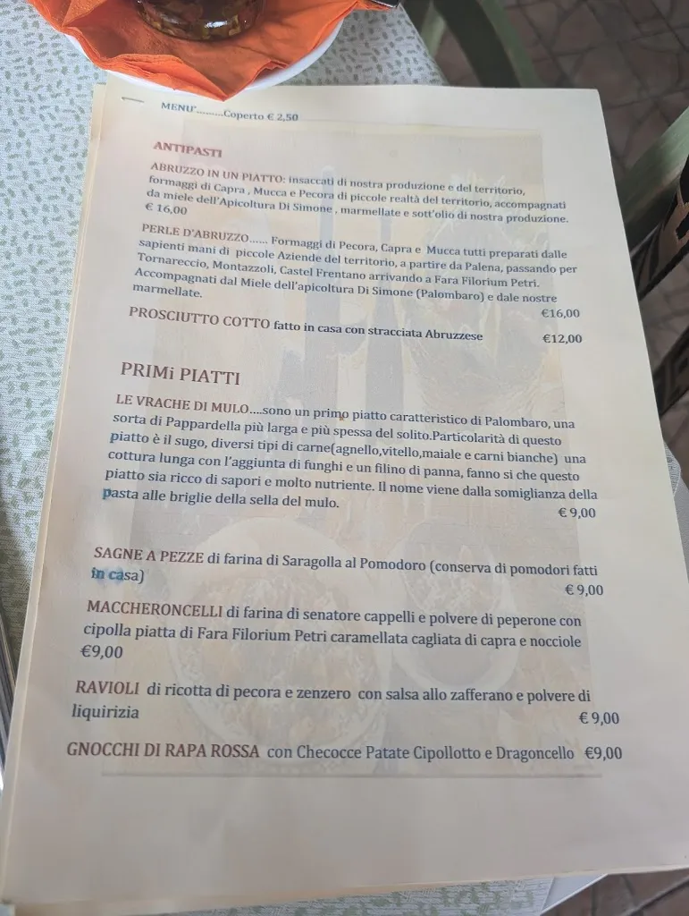 Menu_Trattoria dal Pagano_Palombaro_image_1