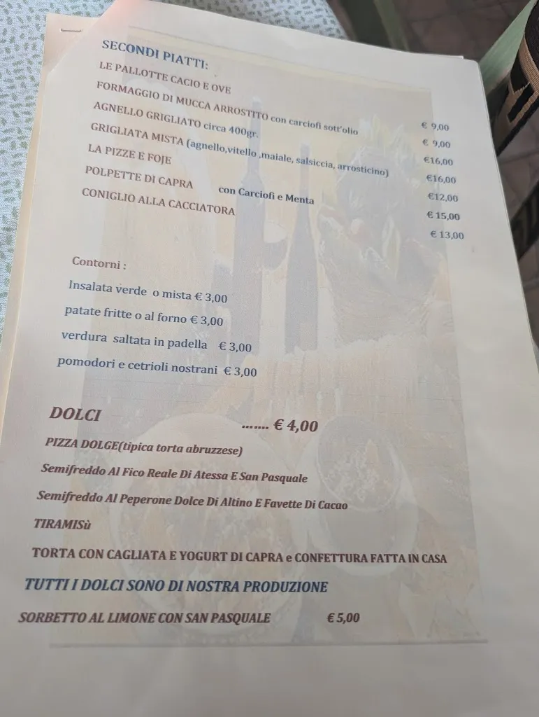 Menu_Trattoria dal Pagano_Palombaro_image_2