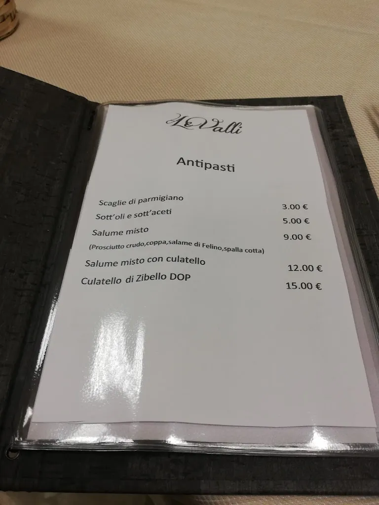 Menu_Trattoria Le Valli - Collecchio PR_Collecchio_image_3