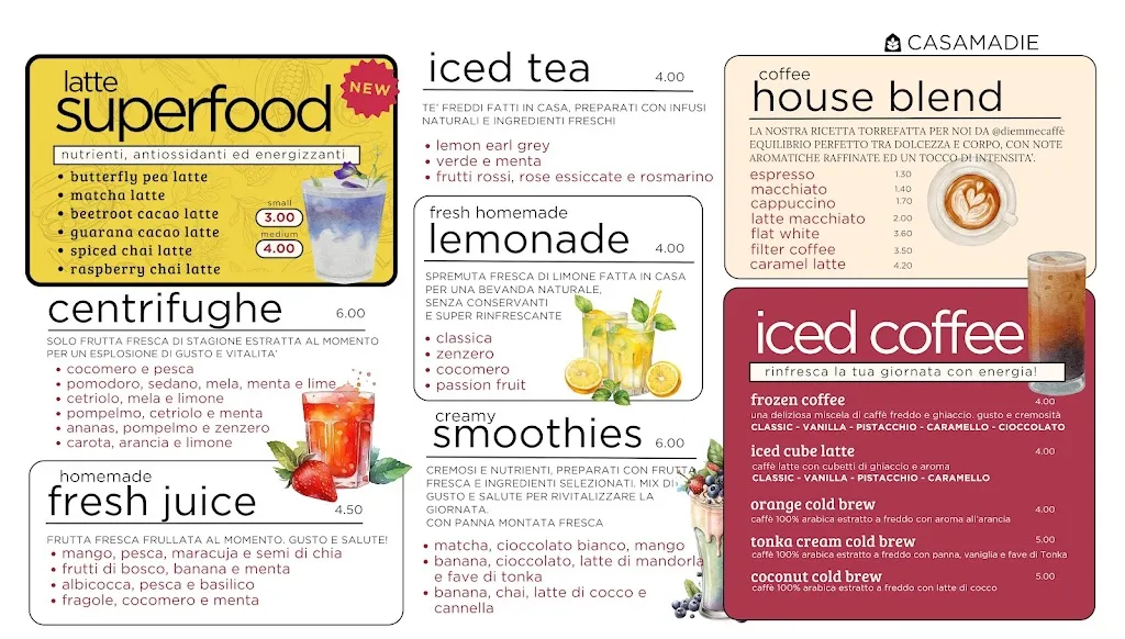 Menu_CASAMADIE - Piazza del Popolo_Cesena_immagine_2