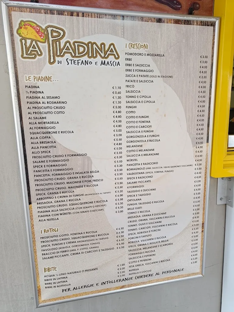 Menu_La Piadina di Stefano e Mascia_Cesena_image_3