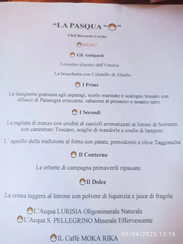 Menu_Osteria Degli Usignoli_Cesena_image_1