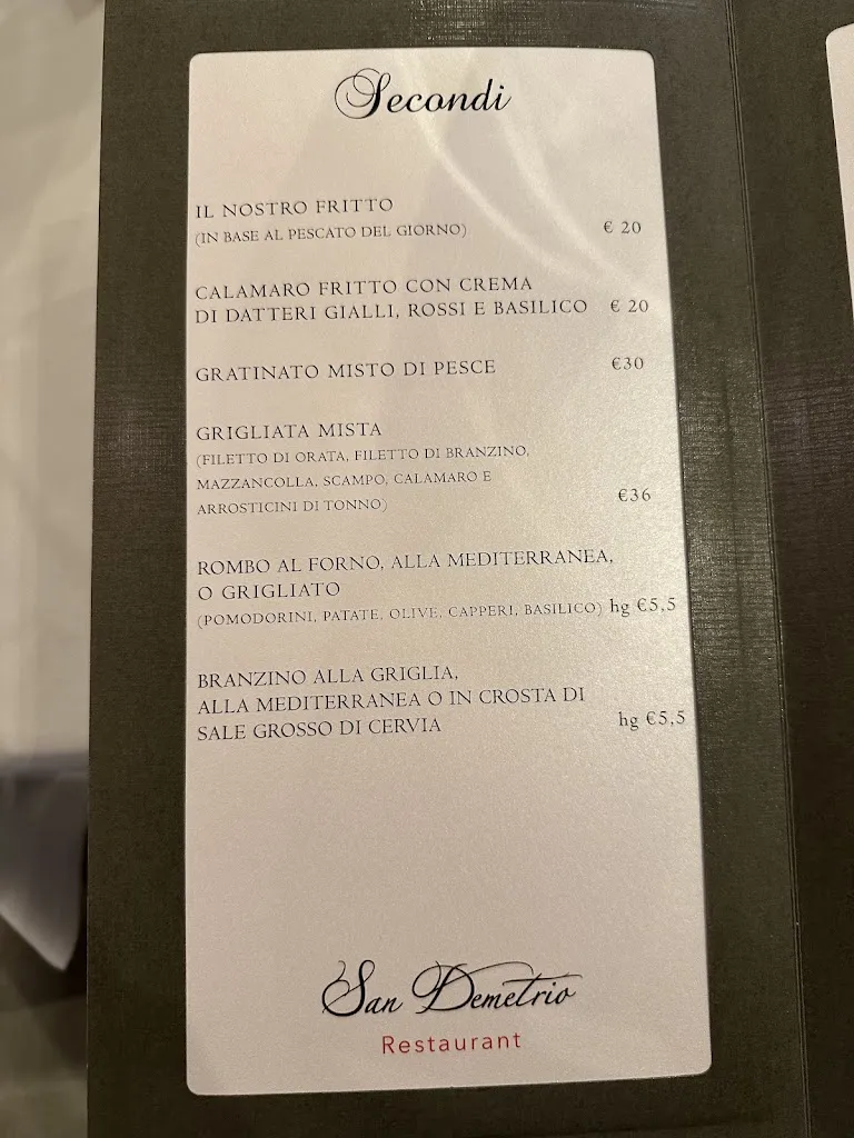 Menu_San Demetrio restaurant_Cesena_image_2