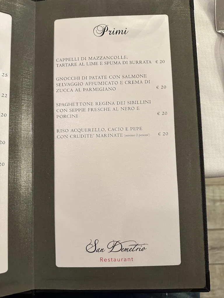 Menu_San Demetrio restaurant_Cesena_image_4