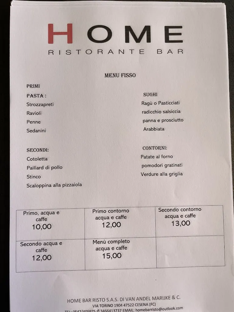 Menu_Home - restaurant bar_Cesena_image_4