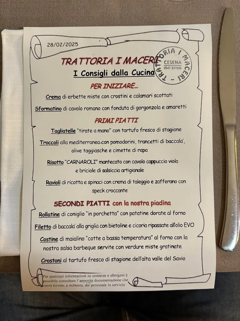Menu_Trattoria I Maceri_Cesena_image_1