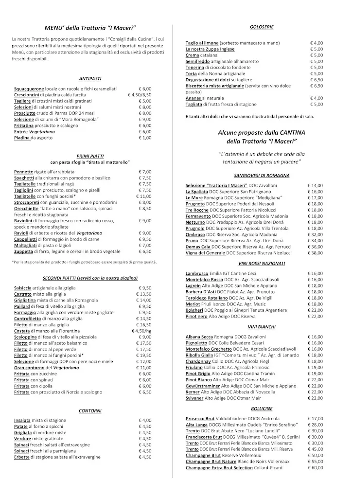 Menu_Trattoria I Maceri_Cesena_image_4
