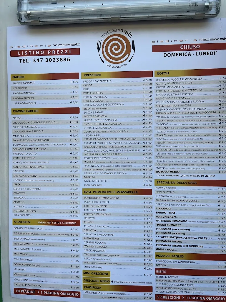 Menu_Micamat Piadineria_Cesena_image_2