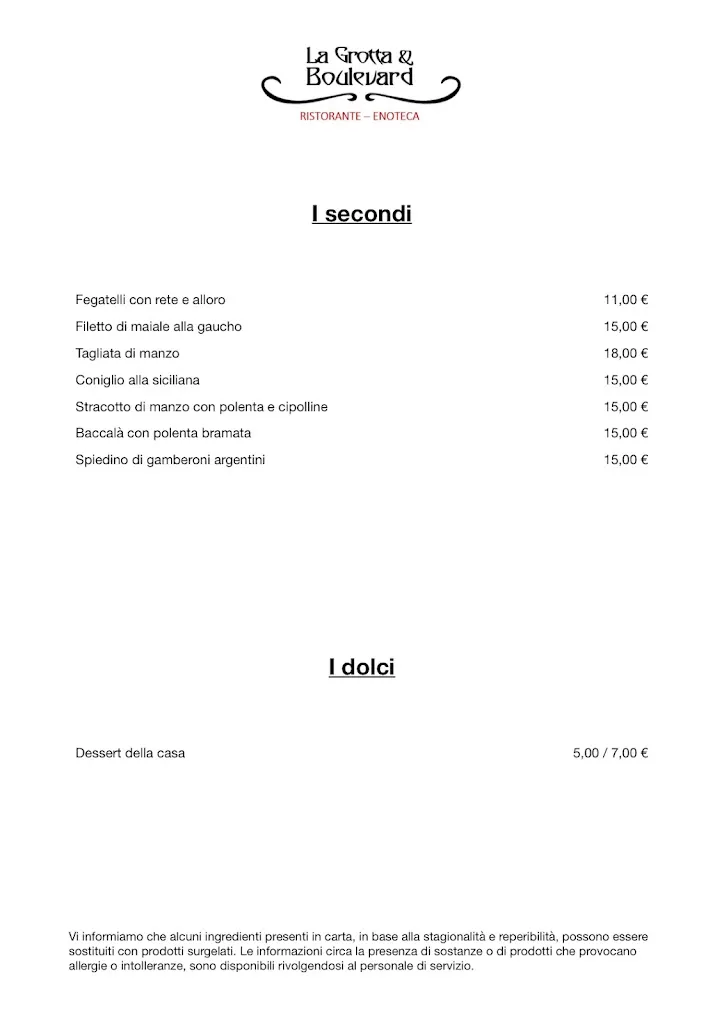 Menu_BOULEVARD Wine Bar - Bistrot - Champagneria_Cesena_image_2