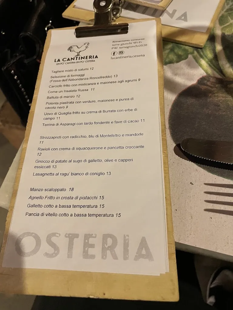 Menu_La Cantineria - un po' cantina, un po' osteria_Cesena_image_1