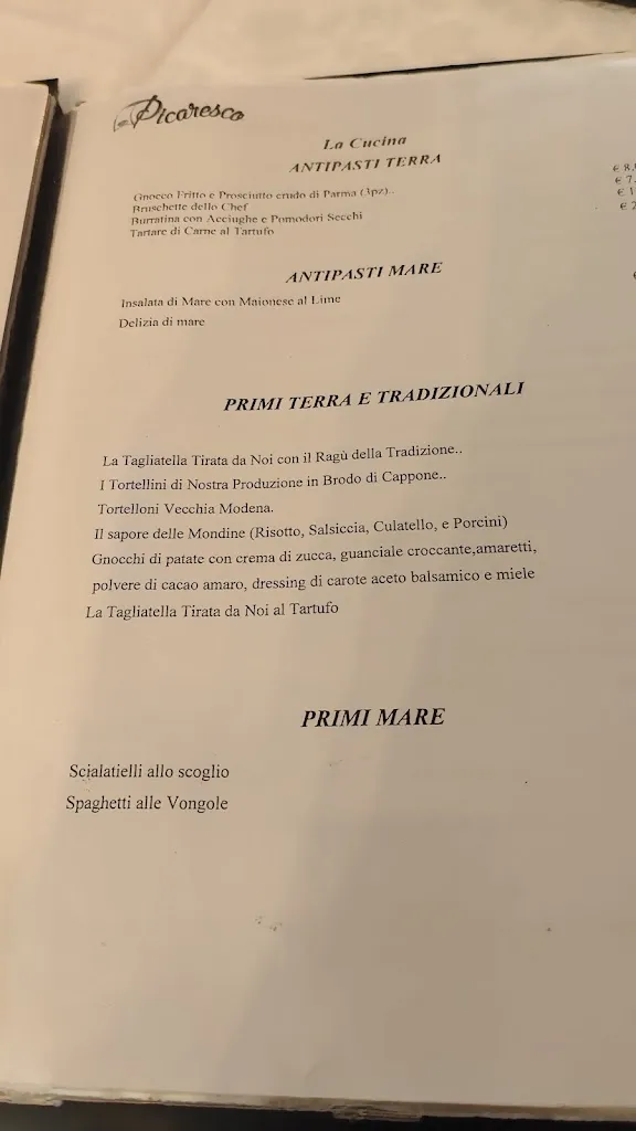 Menu_Ristorante Pizzeria Picaresco_Colombaro_image_2