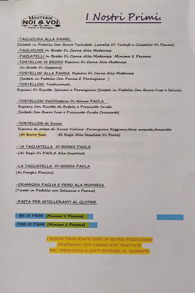 Menu_Hosteria Noi & Voi_Colombaro_image_3