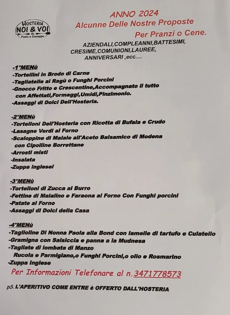 Menu_Hosteria Noi & Voi_Colombaro_image_4